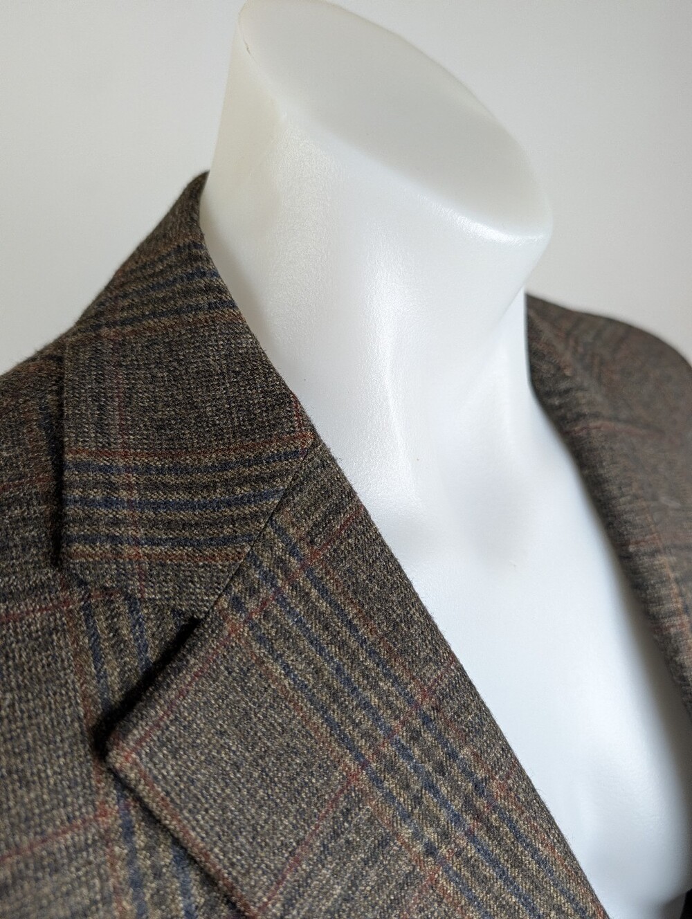 Loro Piana x Daniel Cremieux Extrafine Sport Jacket with Blue & Rust Accents